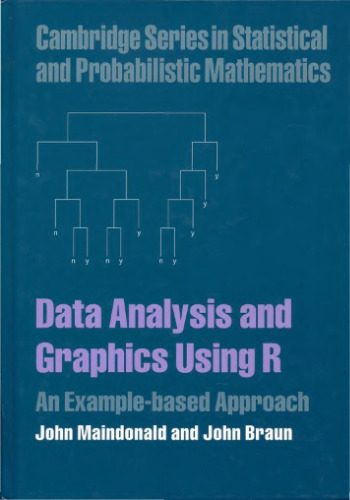 Data Analysis and Graphics Using R -An Example Based Approach