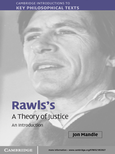Rawls's 'A theory of justice: an introduction