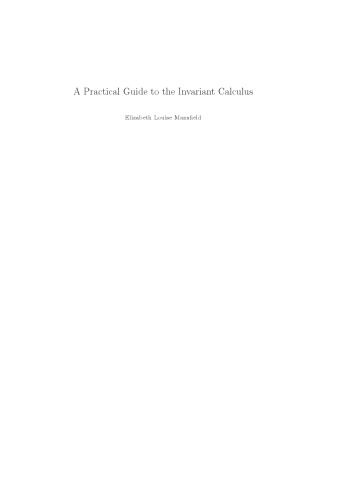 A practical guide to the invariant calculus