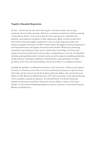 Negative binomial regression