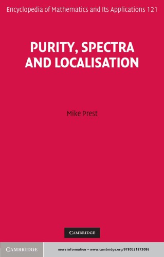 Purity, spectra and localisation