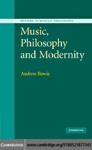 Music, Philosophy, and Modernity
