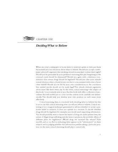 Critical Reasoning