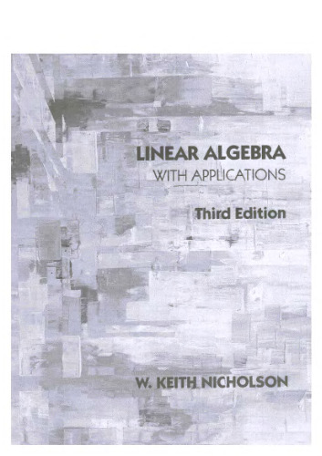 Linear algebra with applications
