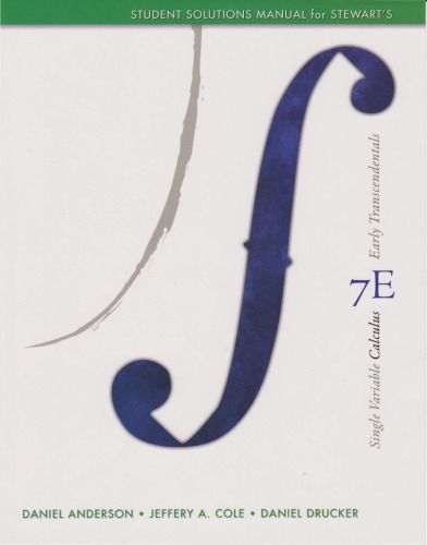 Calculus: early transcendentals