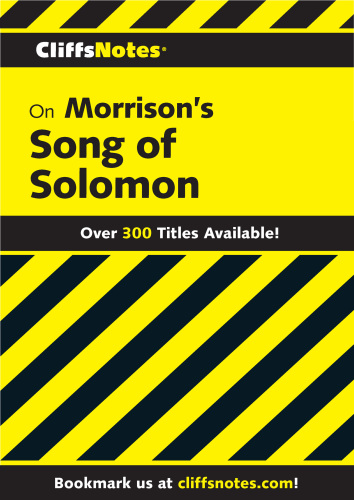 CliffsNotes on Morrison's Song of Solomon