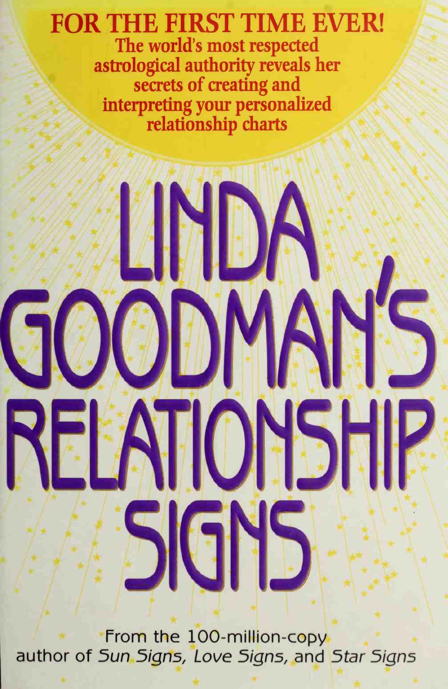 Linda Goodman’s relationship signs