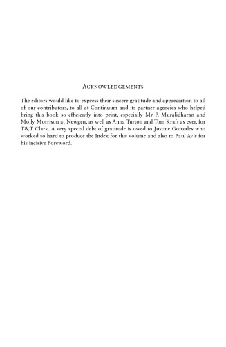 John Calvin’s Ecclesiology: Ecumenical Perspectives