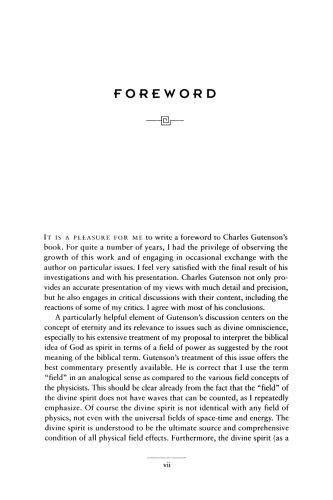 Reconsidering the Doctrine of God