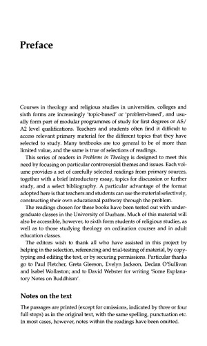 Evil (Problems in Theology): A Reader