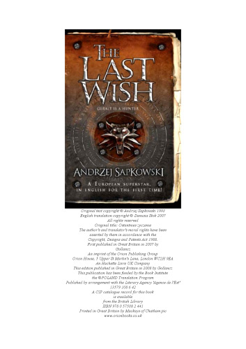 The Last Wish
