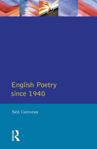 English Poetry since 1940