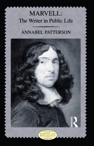Marvell. The Writer in Public Life