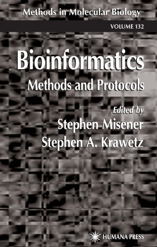 Bioinformatics: Methods and Protocols
