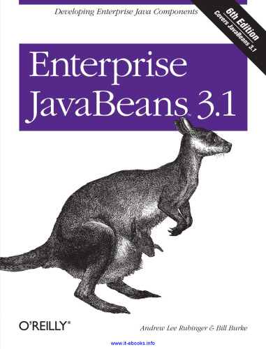 Enterprise JavaBeans 3.1, 6th Edition