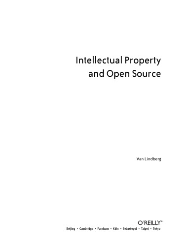 Intellectual property and open source