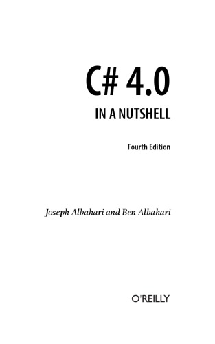 C# 4.0 in a Nutshell