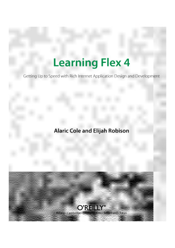Learning Flex 4