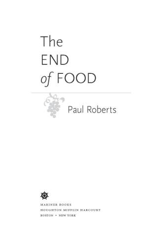 The End of Food