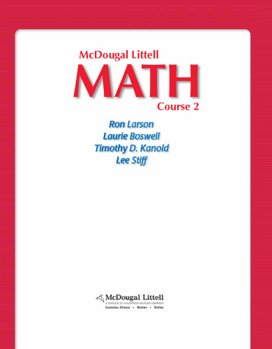 Math: Course 2