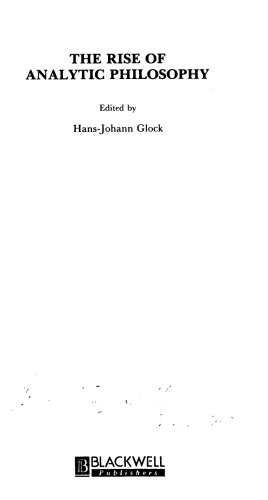 Rise of Analytic Philosophy