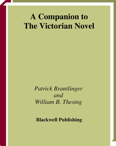 A Companion to the Victorian Novel