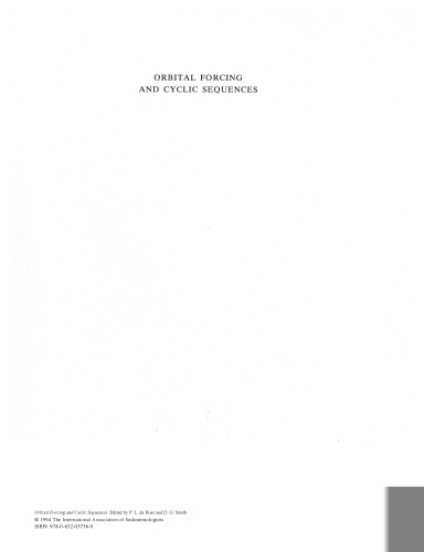 Orbital Forcing and Cyclic Sequences