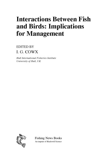 Interactions Between Fish and Birds: Implications for Management