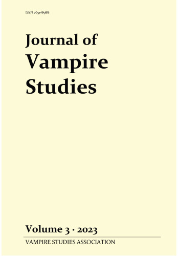 Journal of Vampire Studies