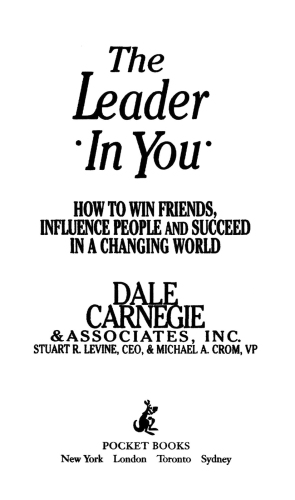 领导艺术;The leader in you