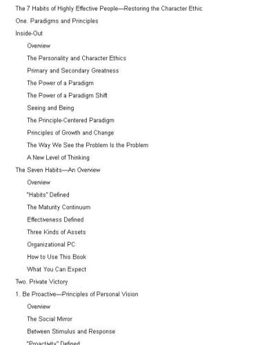 The 7 Habits of Highly Effective People: Restoring the Character Ethic