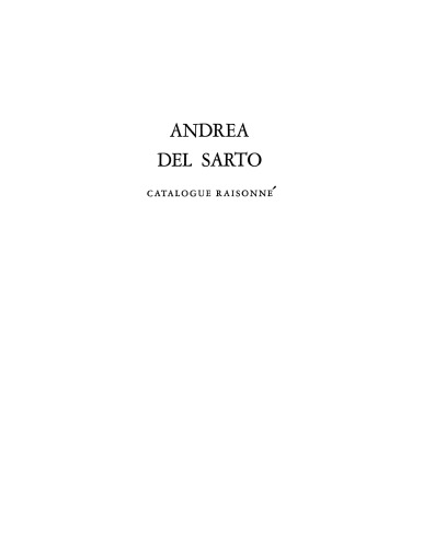 Andrea del Sarto: text and illustrations, Vol. 2