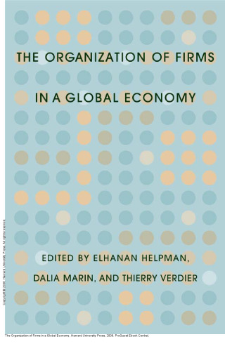The Organization of Firms in a Global Economy