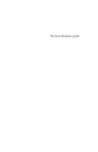 The Secret Revelation of John