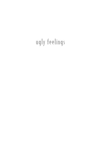 Ugly Feelings