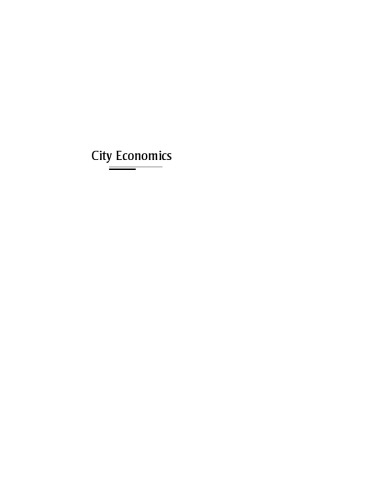 City Economics
