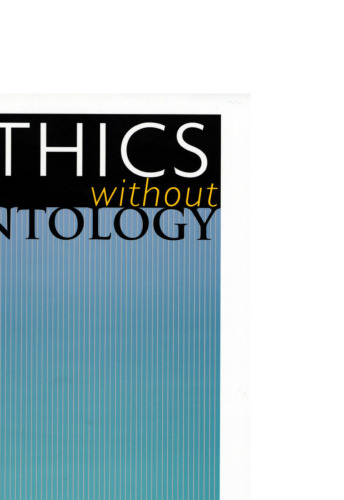 Ethics without Ontology