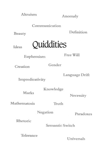 Quiddities: An Intermittently Philosophical Dictionary