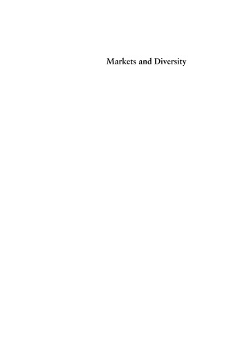 Markets and Diversity
