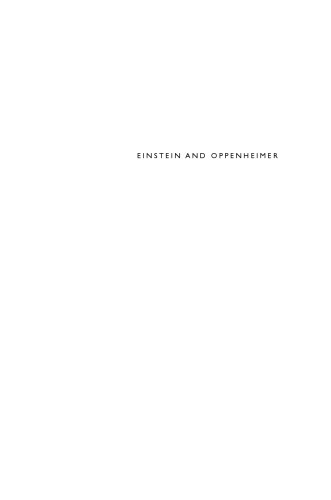 Einstein and Oppenheimer: The Meaning of Genius