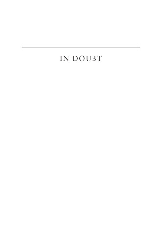 In Doubt: The Psychology of the Criminal Justice Process