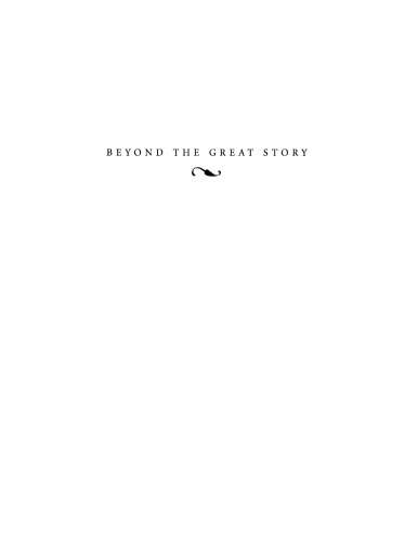 Beyond the great story: history as text and discourse