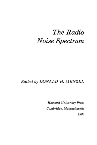 The Radio Noise Spectrum