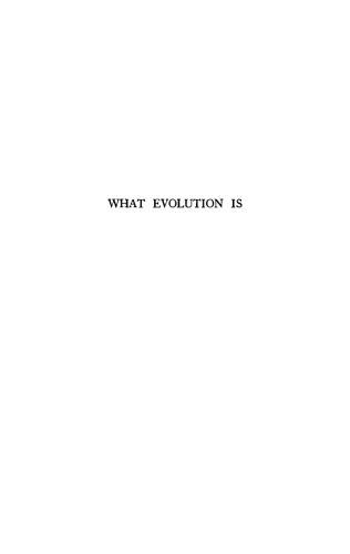 What Evolution Is