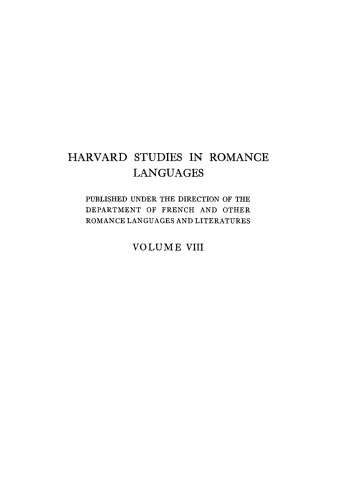 Gliglois: A French Arthurian Romance of the Thirteenth Century