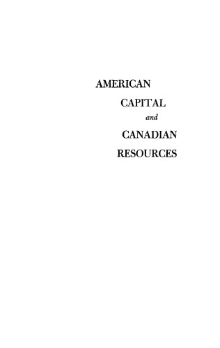 American Capital and Canadian Resources