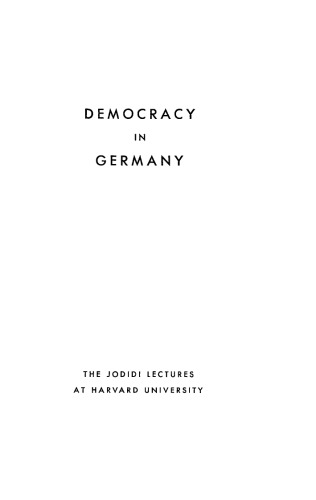 Democracy in Germany