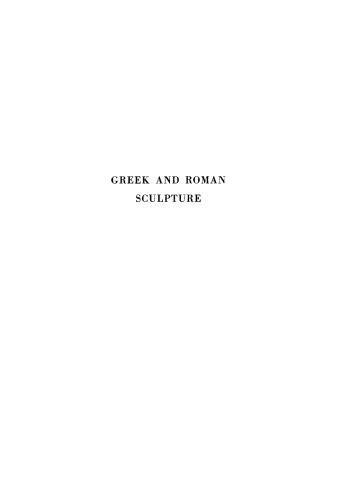 Greek and Roman Sculpture in American Collections