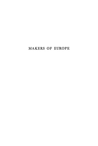The Makers of Europe