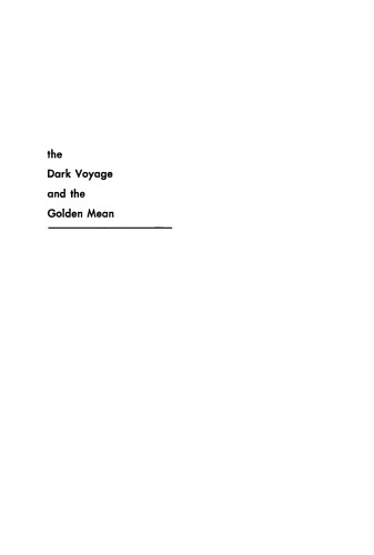 The Dark Voyage and the Golden Mean: A Philosophy of Comedy